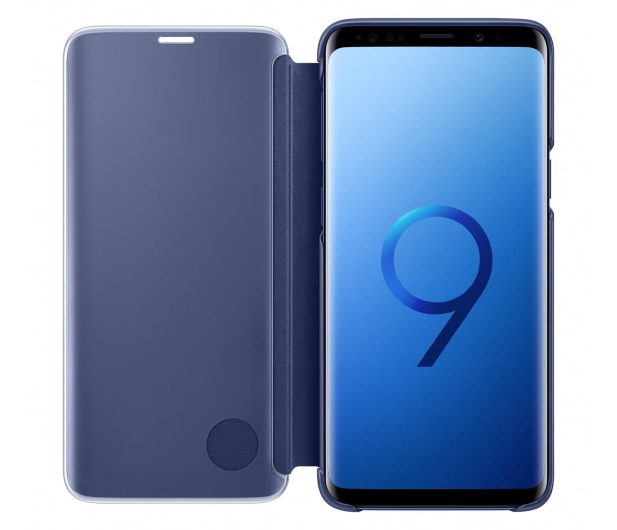 Samsung Clear View Standing Cover do Galaxy S9 Blue - 404406 - zdjęcie 3